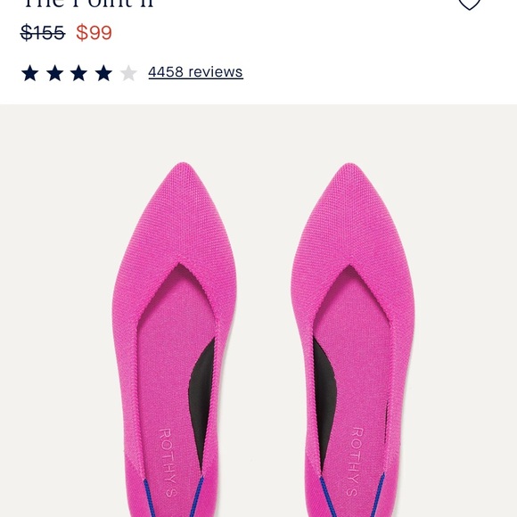 Rothy's The Point II, New In Box! - Picture 2 of 5